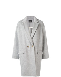 Женское серое пальто от Isabel Marant Etoile