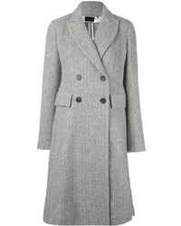 Женское серое пальто от Isabel Marant