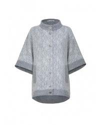 Женское серое пальто от JN