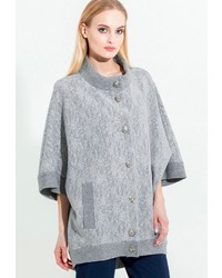 Женское серое пальто от JN