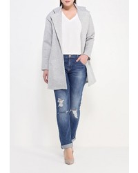 Женское серое пальто от Just Joan