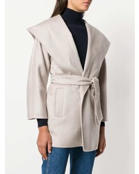 Женское серое пальто от Max Mara