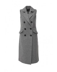 Женское серое пальто от LOST INK