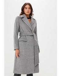 Женское серое пальто от LOST INK