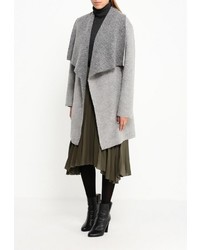 Женское серое пальто от Lovini