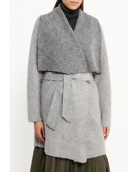 Женское серое пальто от Lovini