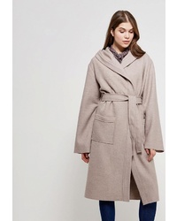 Женское серое пальто от Magwear