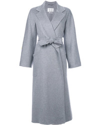 Женское серое пальто от Max Mara