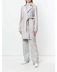 Женское серое пальто от Vanderwilt