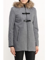 Женское серое пальто от Mim