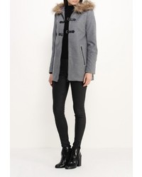 Женское серое пальто от Mim