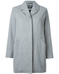Женское серое пальто от Mini Market