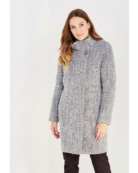 Женское серое пальто от Ostraya Roza