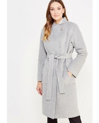 Женское серое пальто от Ostraya Roza