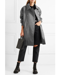 Женское серое пальто от Opening Ceremony