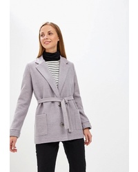 Женское серое пальто от OXO2