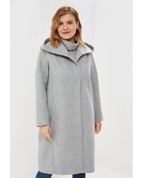Женское серое пальто от Paradox