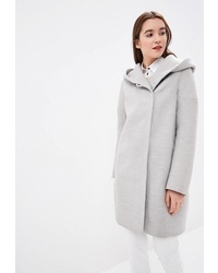 Женское серое пальто от Paradox