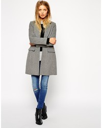 Женское серое пальто от Asos