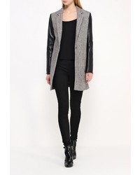 Женское серое пальто от Replay