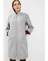 Женское серое пальто от Ruxara