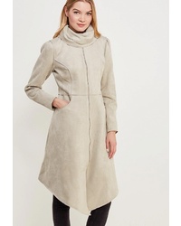 Женское серое пальто от Sahera Rahmani