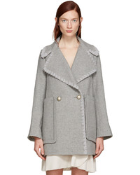 Женское серое пальто от See by Chloe