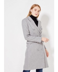 Женское серое пальто от Soeasy