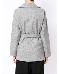 Женское серое пальто от Lygia & Nanny