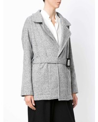 Женское серое пальто от Lygia & Nanny