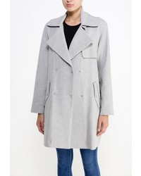 Женское серое пальто от Topshop