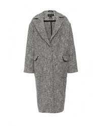 Женское серое пальто от Topshop