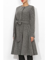 Женское серое пальто от Tutto Bene