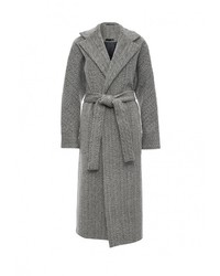 Женское серое пальто от Uona