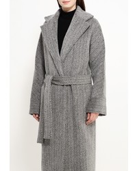 Женское серое пальто от Uona