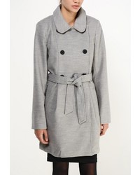 Женское серое пальто от Vila