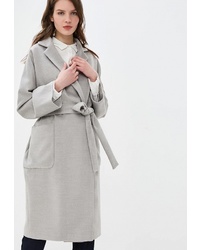 Женское серое пальто от Villagi
