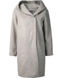 Женское серое пальто от Vince
