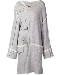 Женское серое пальто от Vivienne Westwood