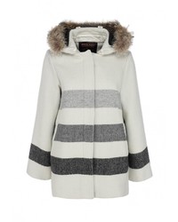 Женское серое пальто от Woolrich