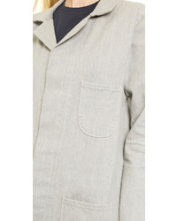 Женское серое пальто от 6397