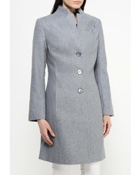 Женское серое пальто от Zarina