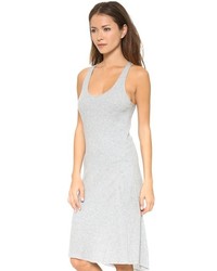 Серое платье-майка