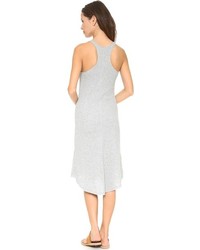 Серое платье-майка