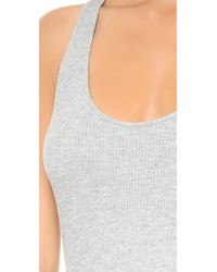 Серое платье-майка