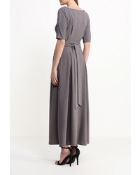 Серое платье-макси от MadaM T