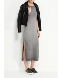 Серое платье-макси от Topshop