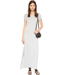 Серое платье-макси от Velvet