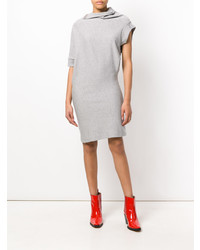 Серое платье-миди от Maison Margiela