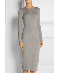 Серое платье-миди от The Row